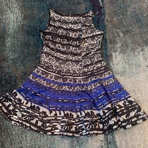 Julian Taylor NY fit & flare dress. Size 14.